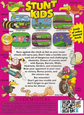 Stunt Kids (USA) (Unl) box cover back